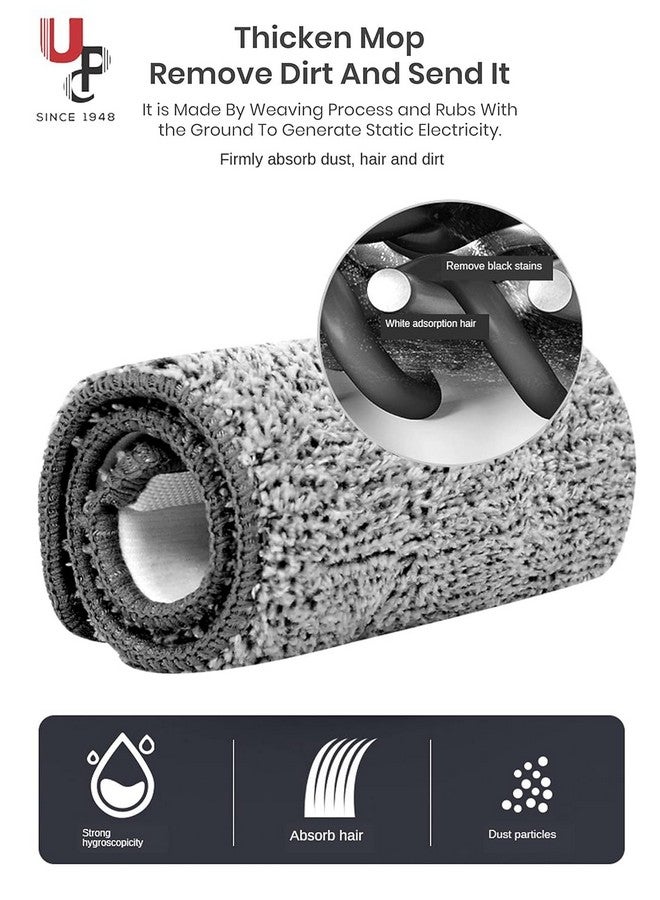 UPC Flat Mop Spare Refill Set of 2 (Suitable for UPC Flat Mop) - Image 2