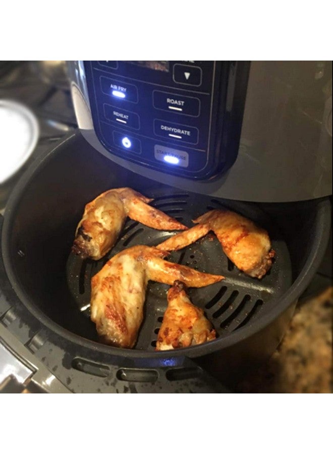 Croask Air Fryer Replacement Crisper Plate For Ninja AF100 to AF150,Grill Pan for Ninja FD401 Foodi OP300 to OP500 Crisper Plate,Air fryer Accessories,Non-Stick - Image 4