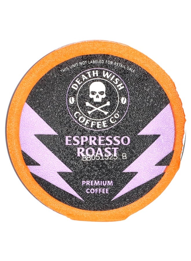 Death Wish Coffee Co Death Wish Coffee, Single-Serve Coffee Pods, Espresso Roast, 10 Pods, 0.4 oz (11.5 g) Each  - Image 3