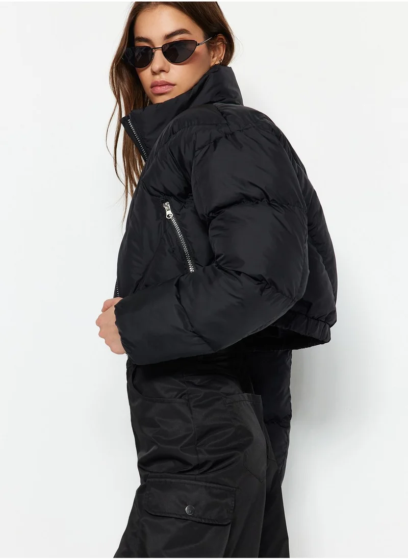trendyol Puffer Crop Jacket