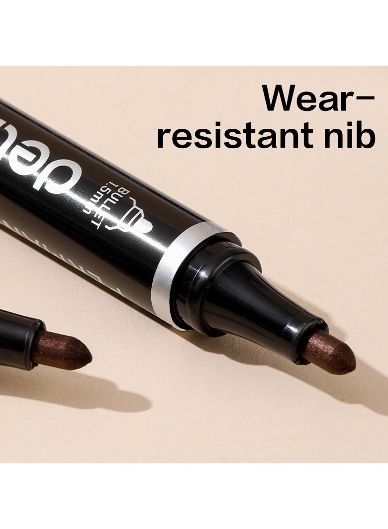 Deli EU10020 Permanent Marker Conical Tip 1.5mm Black 12PCS/Box– Ideal for Office and Industrial Use - Image 3