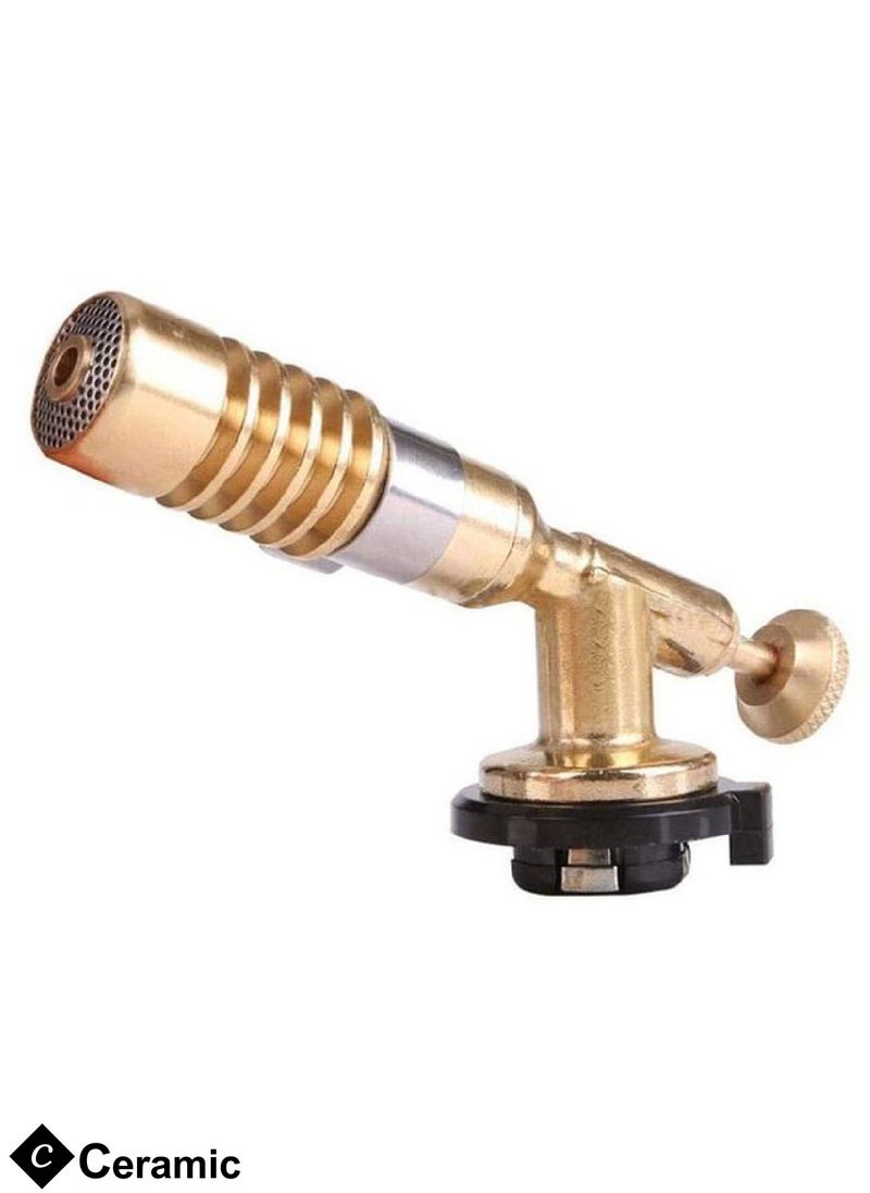 CERAMIC Camping Gas Torch High Power Outdoor Portable Burners Charcoal Burning Tool Picnic BBQ Cooking Flamethrower  - Image 1