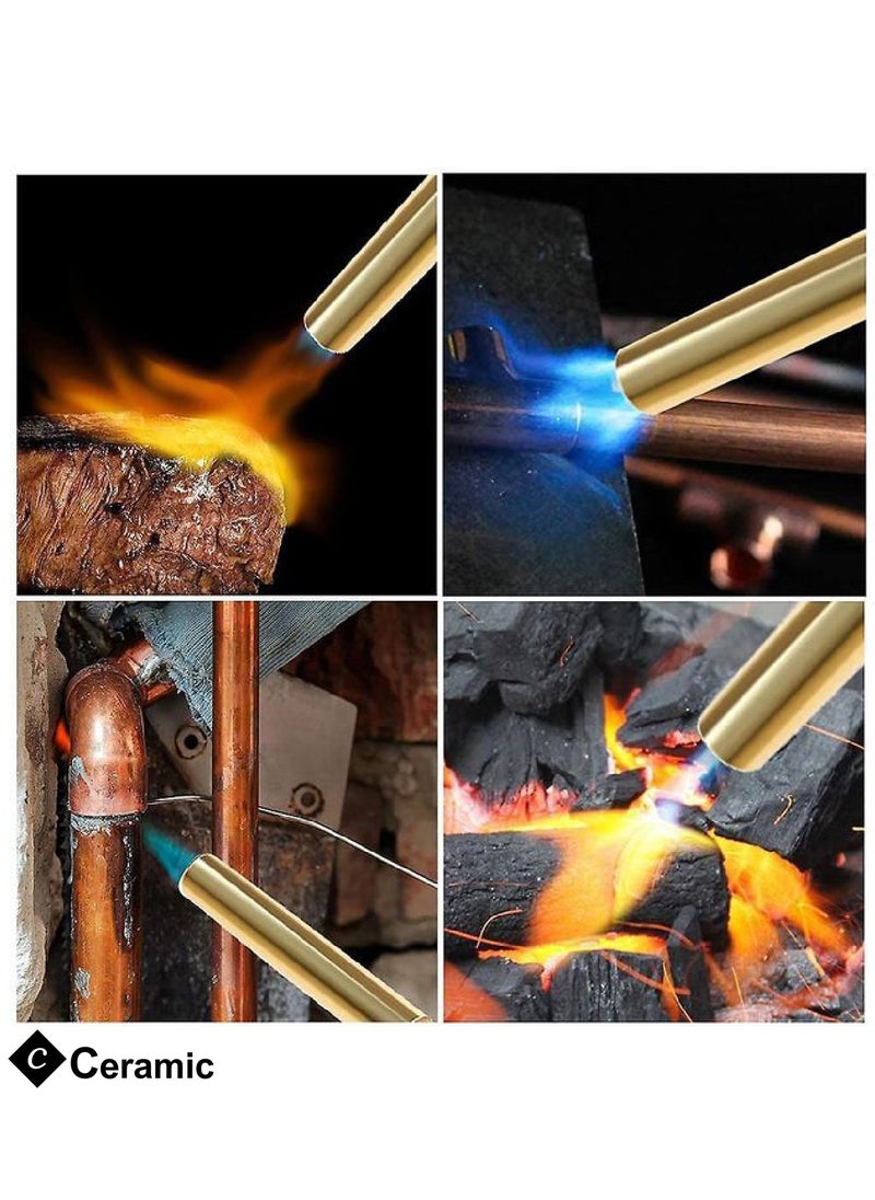 CERAMIC Camping Gas Torch High Power Outdoor Portable Burners Charcoal Burning Tool Picnic BBQ Cooking Flamethrower  - Image 5
