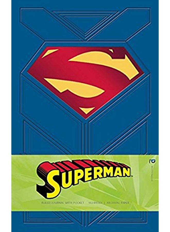 Superman Hardcover Ruled Journal (Large)
