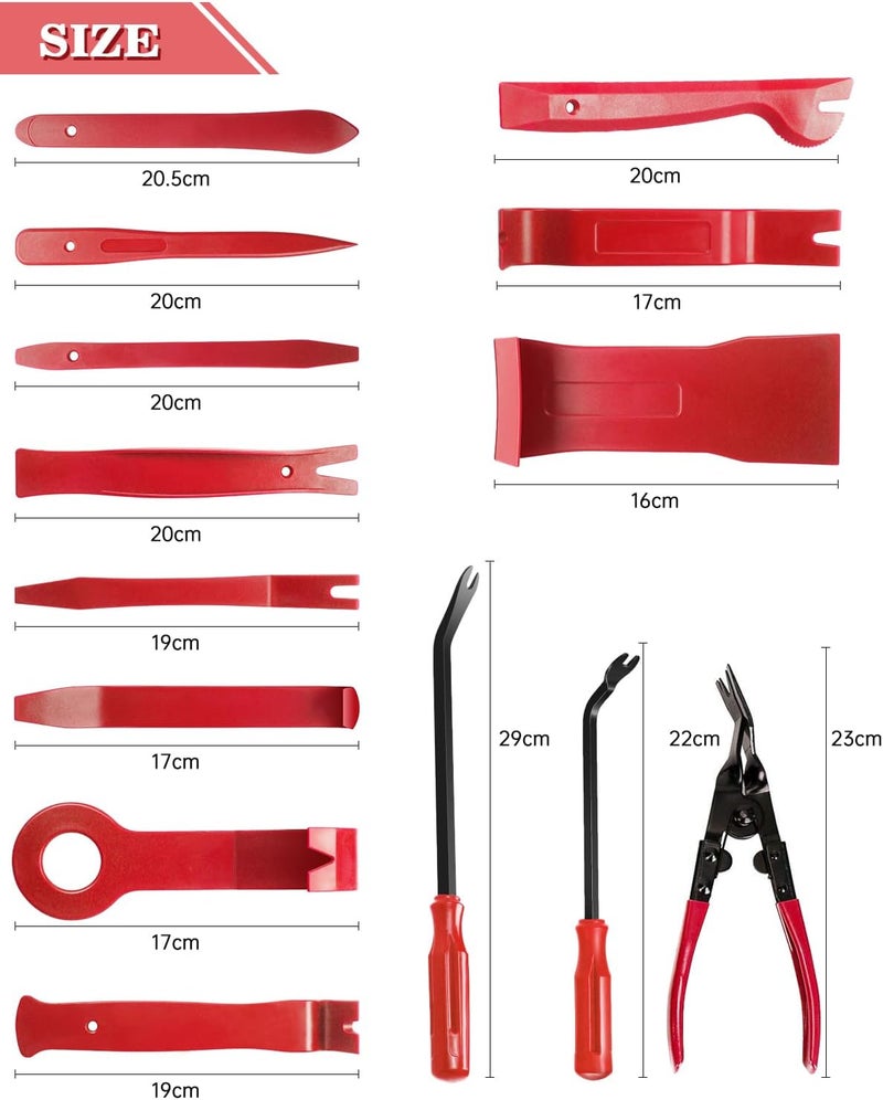 Poraxy 19-Piece Trim Removal Tool Kit - Image 3