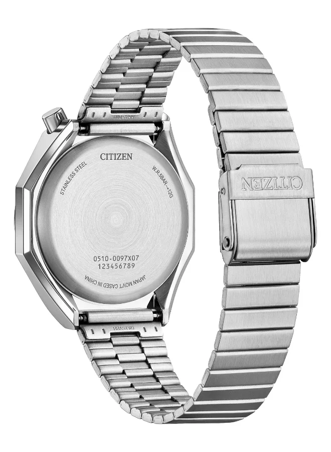 CITIZEN Men's Stainless Steel Quartz Chronograph Watch AN3700-62A - 38 mm