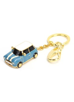 Thoraya Car light blue USB flash drive usb2.0 creative cute cartoon metal USB flash drive car gift car USB flash drive 128GB  - Image 5