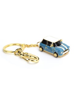 Thoraya Car light blue USB flash drive usb2.0 creative cute cartoon metal USB flash drive car gift car USB flash drive 128GB  - Image 4