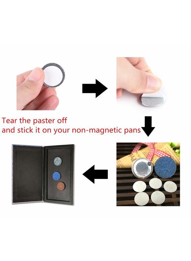 TUOKING 50Pcs Square Metal Stickers for Magnetic Makeup Palette - Image 5