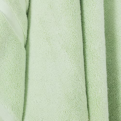 Spread Spain Cotton Towels for Bath | Towels for Bath Large Size | Miami Bath Towel - Soft & Absorbent | 650 GSM | 1 Piece Bath Towel for Men/Women | 70 cms x 140 cms - Mint - Image 3