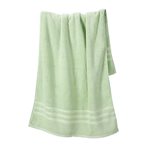 Spread Spain Cotton Towels for Bath | Towels for Bath Large Size | Miami Bath Towel - Soft & Absorbent | 650 GSM | 1 Piece Bath Towel for Men/Women | 70 cms x 140 cms - Mint - Image 1