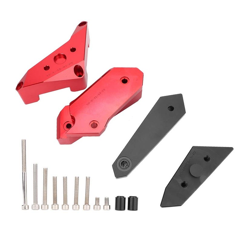 CNC Aluminum Alloy Crash Pad Engine Guard Sliders for YZF R3 14-17 Red 4pcs - Image 2