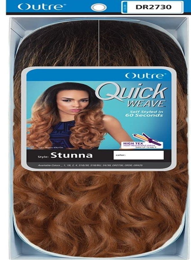 Outre Synthetic Hair Half Wig Quick Weave Stunna (DR2730) - Image 5