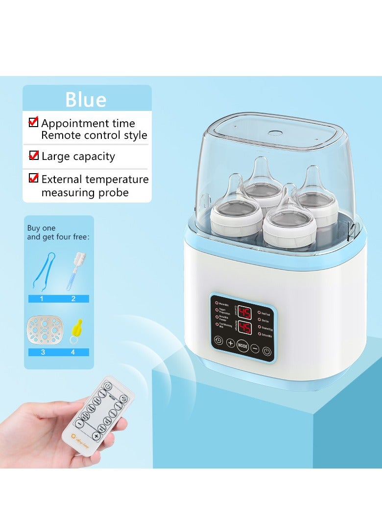 MIXDE Baby Bottle Heater with LCD Touch Screen and Remote Control, 24-Hour Constant Temperature, Automatic Shutdown, Fast Heating of Milk, Steam Sterilization, Suitable for Heating and Thawing Baby Food - Image 1