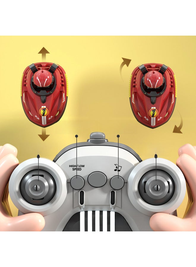 Children's Double Remote Control Battle Bumper Car Parent-child Interactive Kart Drift Collision Catapult Remote Control Toy-Color:061 Double Battle Remote Control Bumper Car-Proportion:Red Blue 】 - Image 5