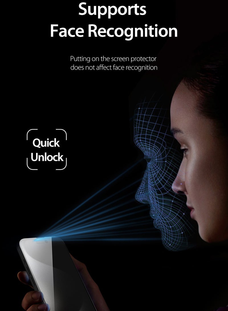 Glow Screen Protector for iPhone 15 Pro Max, Nano Anti-Spy Privacy Protection, maximum protection for the screen from scratches and breakage - Image 5