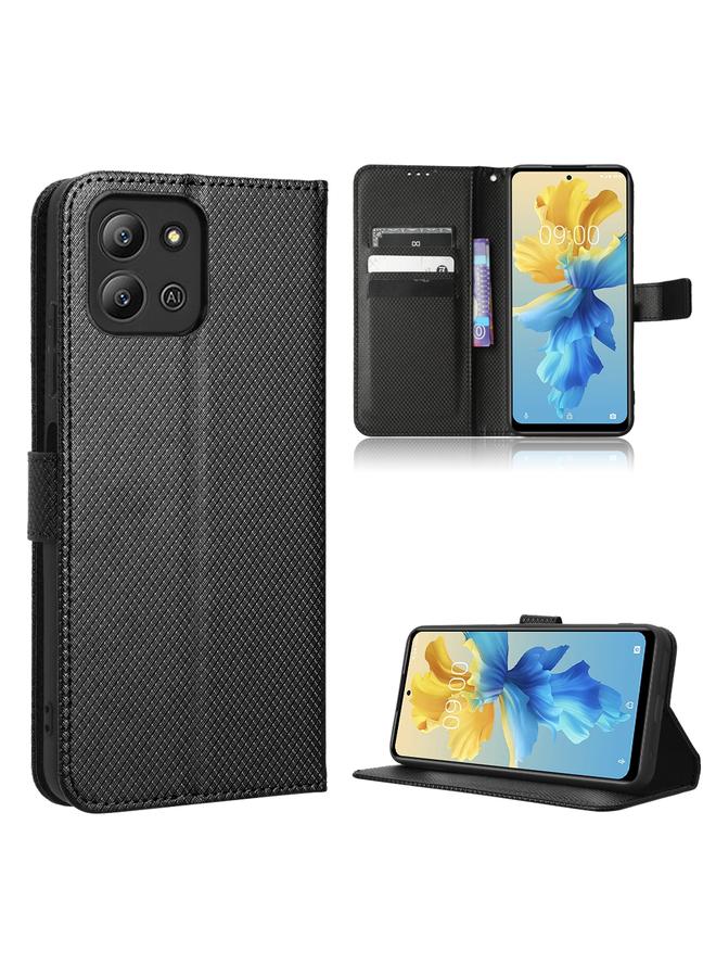 S-TOP Case For Infinix Hot 11 2022 X675 Diamond Texture Leather Phone Case - Image 1