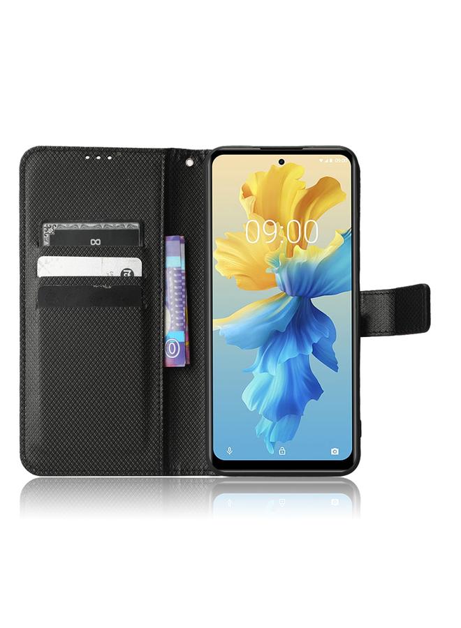 S-TOP Case For Infinix Hot 11 2022 X675 Diamond Texture Leather Phone Case - Image 3