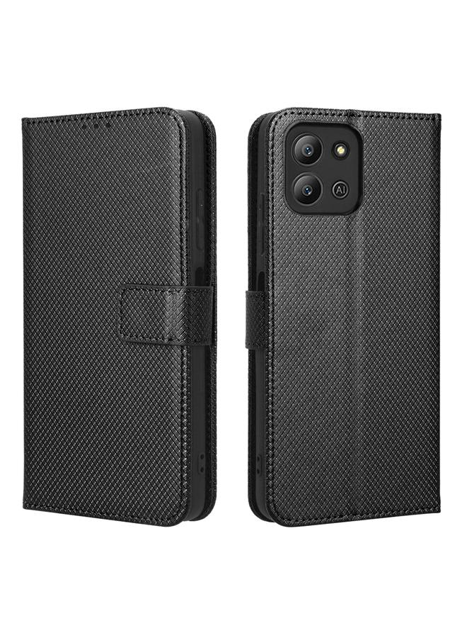 S-TOP Case For Infinix Hot 11 2022 X675 Diamond Texture Leather Phone Case - Image 2