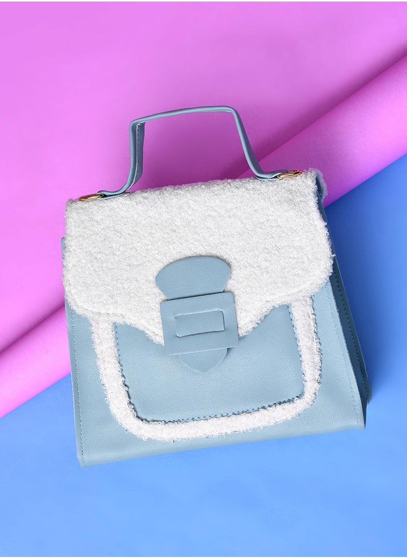 Haute Sauce - Beauty Bundle Blue & White Mini Bag - Image 1