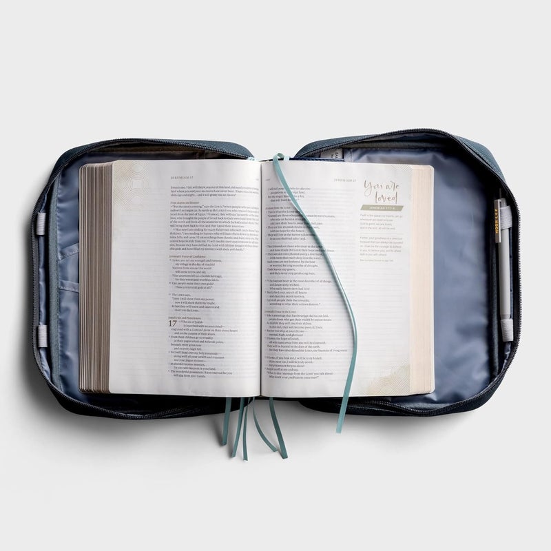 DaySpring  Rejoice Always  I Thessalonians 516  Canvas Bible Cover 10 14 x 7 14 x 2 J8760 - Image 3