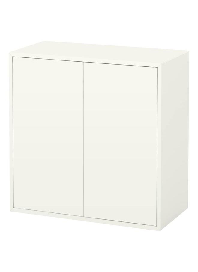 Cabinet w 2 doors and 1 shelf, white, 70x35x70 cm - pzsku/Z16B7E8D39AEB269FB75CZ/45/_/1740222557/c706a7d6-c213-4496-8608-95741cdbed51