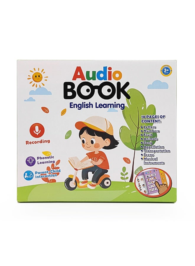 Interactive English Learning Sound Book for Kids | Audio Talking Toy with Songs and Educational Games | Best Gift for Children Boys Girls Ages 3+ Years Old - Image 2