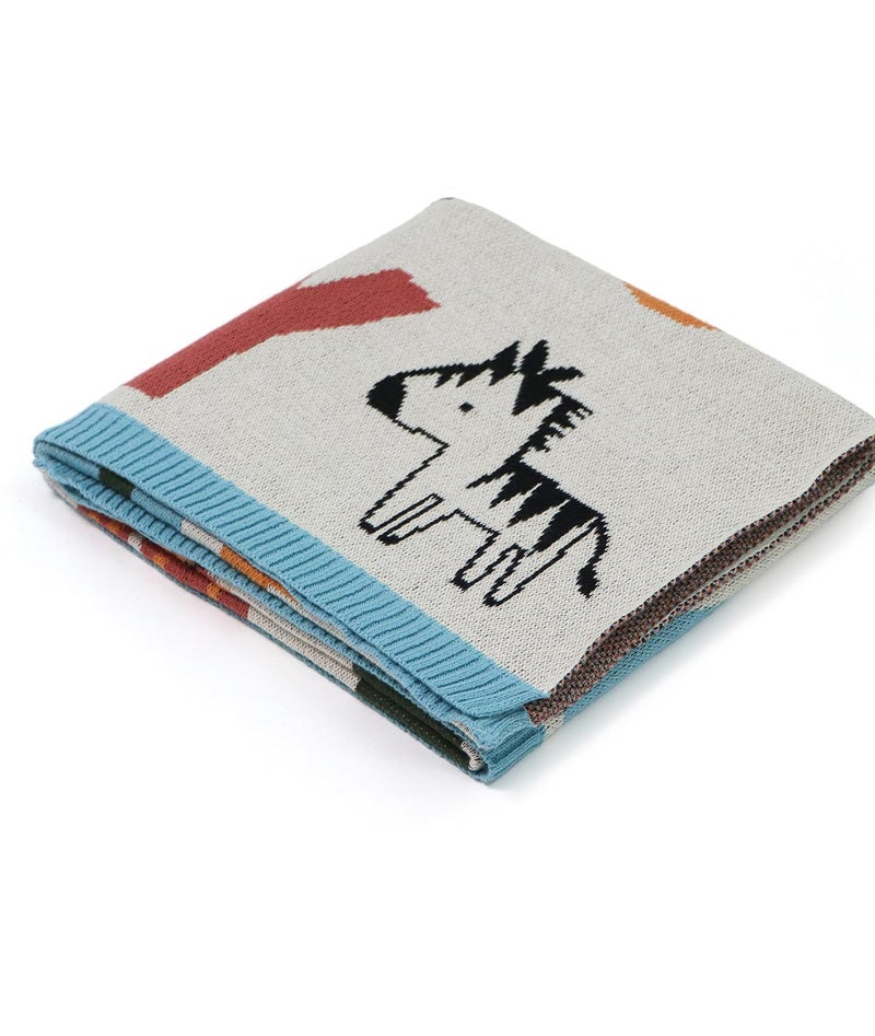 Pluchi Alphabets Fun Baby Cotton Knitted Blanket Alphabet Design 80 x 100 cm Suitable for 018 Months - Image 4