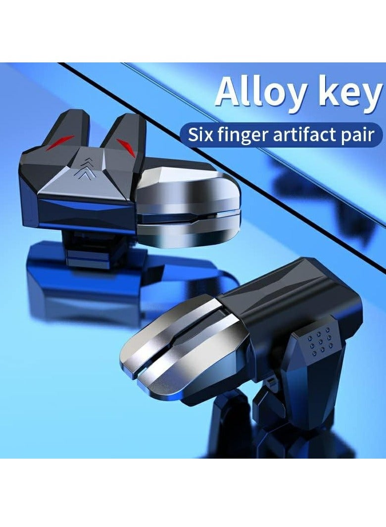 Mobile Controller Gaming Triggers Joystick Game Phone L1R1 L2R2 Accessories Fit for iPhone iOS Android Smartphone - Image 2