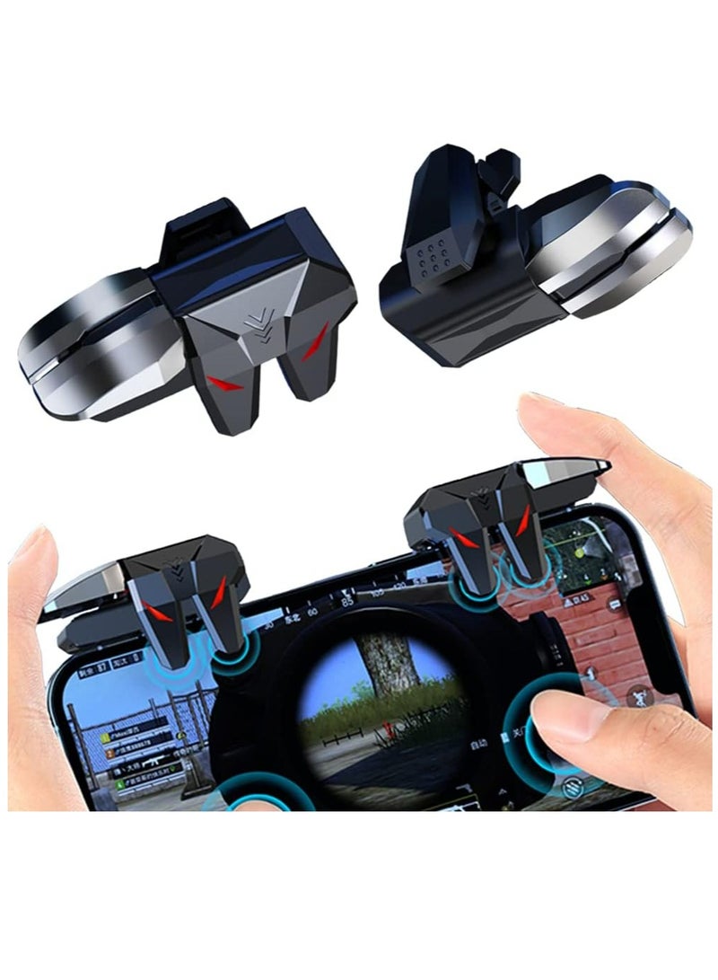 Mobile Controller Gaming Triggers Joystick Game Phone L1R1 L2R2 Accessories Fit for iPhone iOS Android Smartphone - Image 1