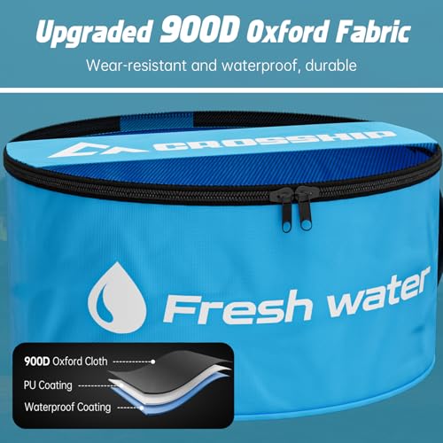 CROSSHIP RV Hose Storage Bag, 3 Packs Waterproof, Dual Zipper Closure and Visible Cover for Storage and Organization, RV Utility Bag for Sewer Hoses, Electrical Cords, Fresh & Black Water - Image 3