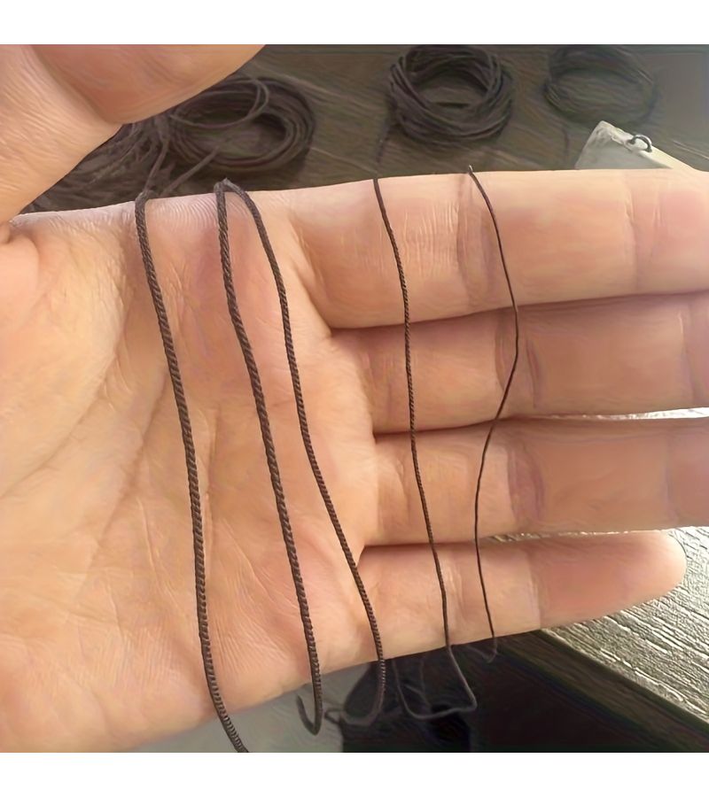 حبل سحب بني اللون مقلد من القماش النسيجي المصغر لسيارات بيوت الدمى لعرض وإنقاذ المركبات - Image 3