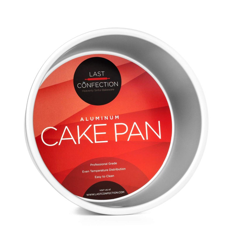 LAST CONFECTION 7 x 4 Aluminum Round Cake Pan  Professional Bakeware