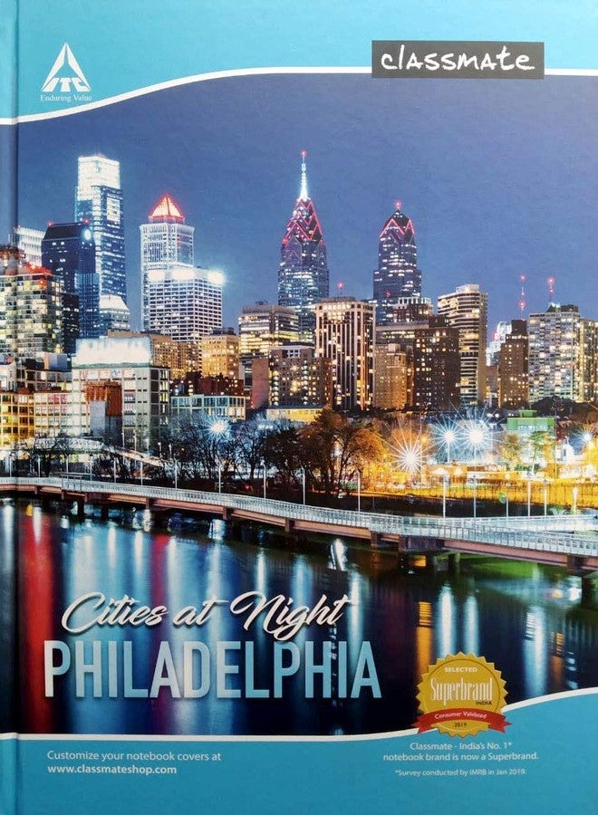 دفتر ملاحظات Classmate A4 طويل - سطر واحد، غلاف مقوى، 360 صفحة، 297 مم × 210 مم - عبوة من 2