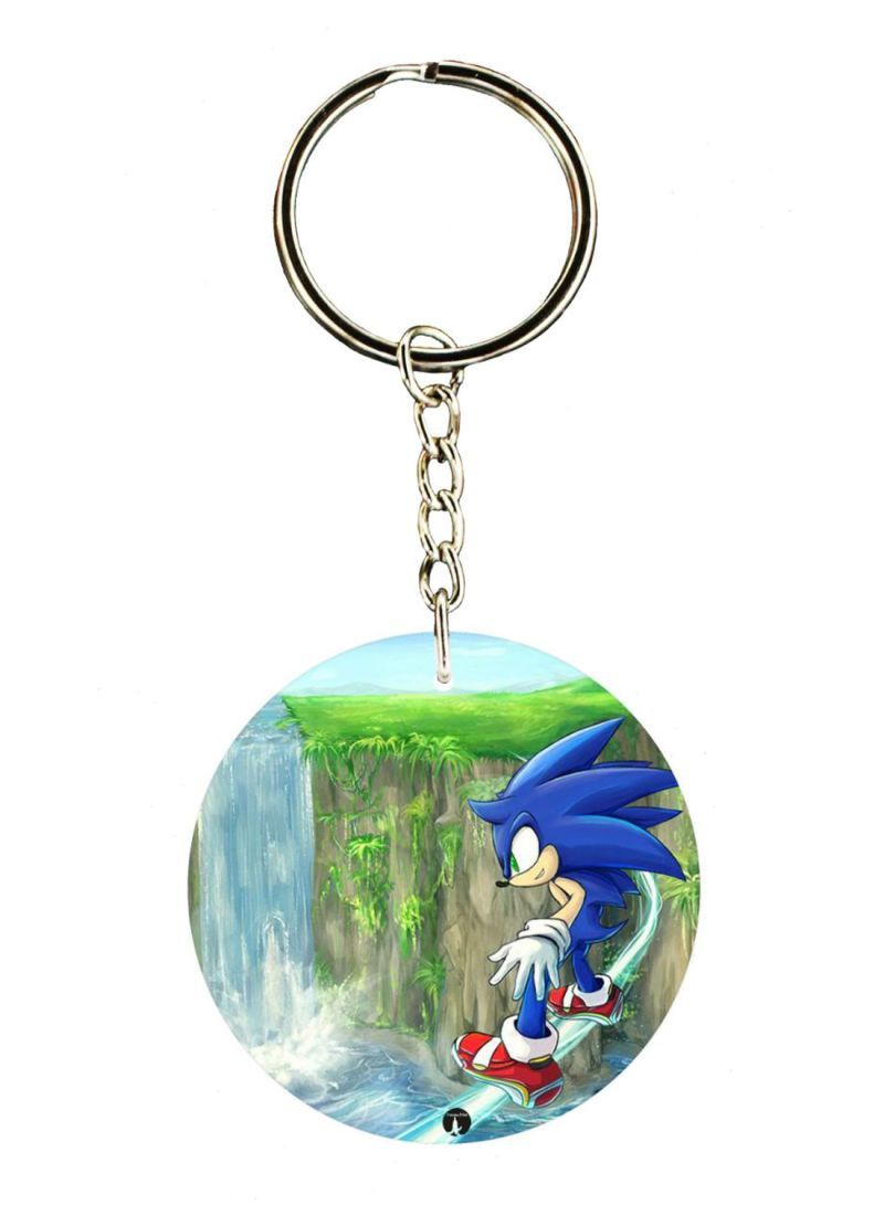 RKN Sonic Double Side Printed Keychain