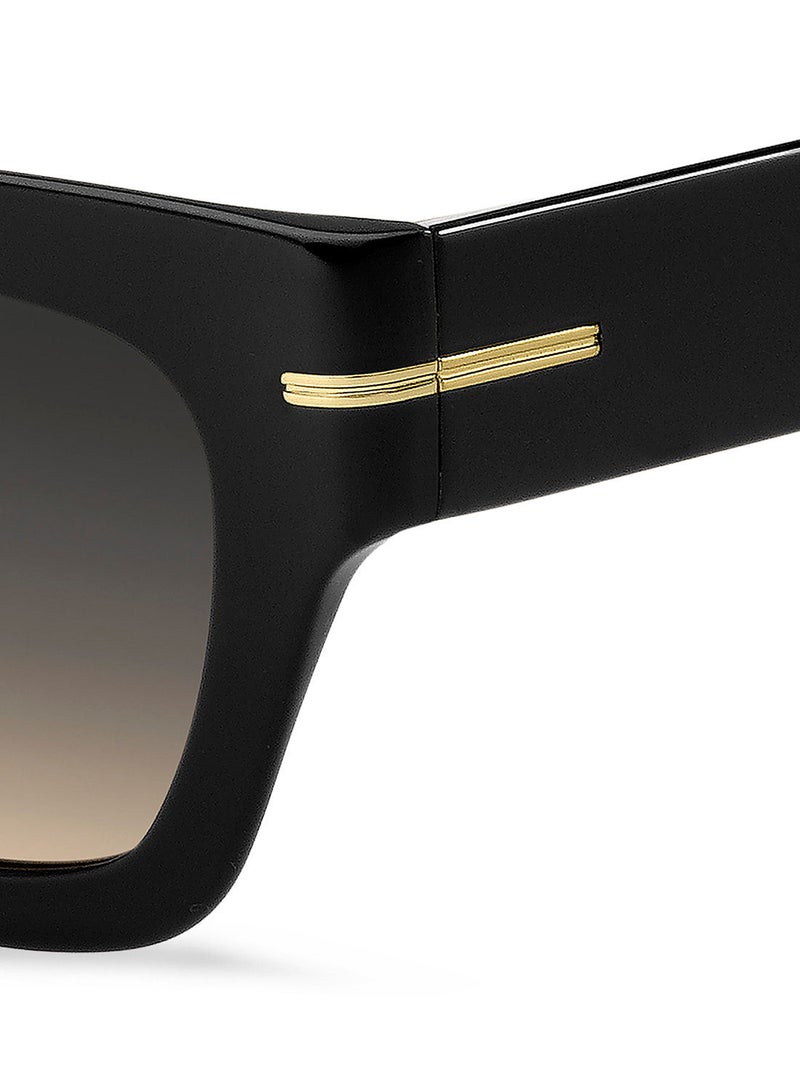 HUGO BOSS Women's UV Protection Square Sunglasses - Boss 1520/N/S Blackbeig 51 - Lens Size: 51 Mm - Image 5