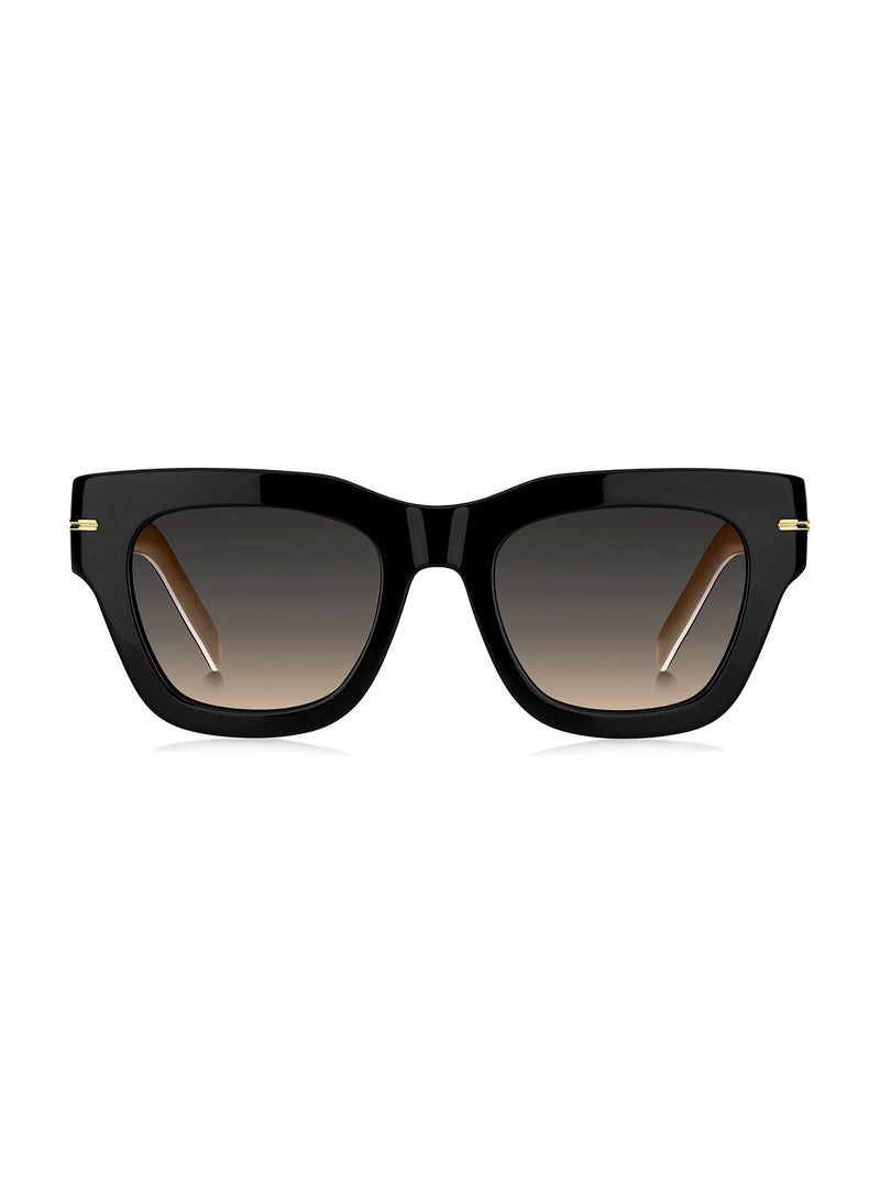 HUGO BOSS Women's UV Protection Square Sunglasses - Boss 1520/N/S Blackbeig 51 - Lens Size: 51 Mm - Image 3