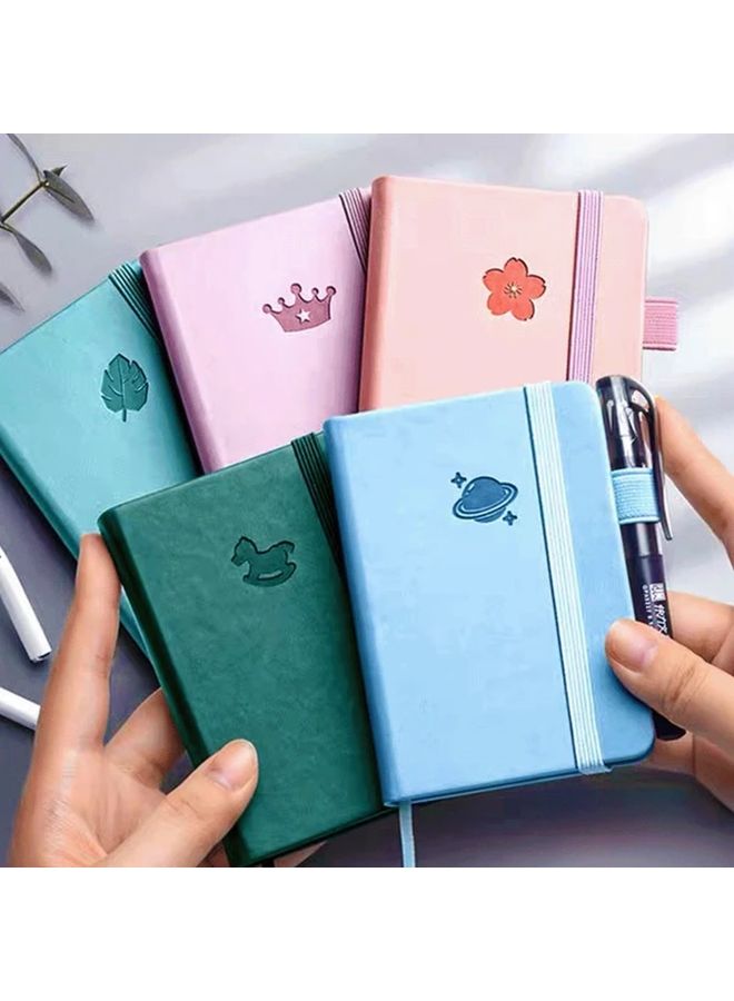 A7 Mini Notebook Portable Pocket Journal Thick Paper Random Color - Image 1