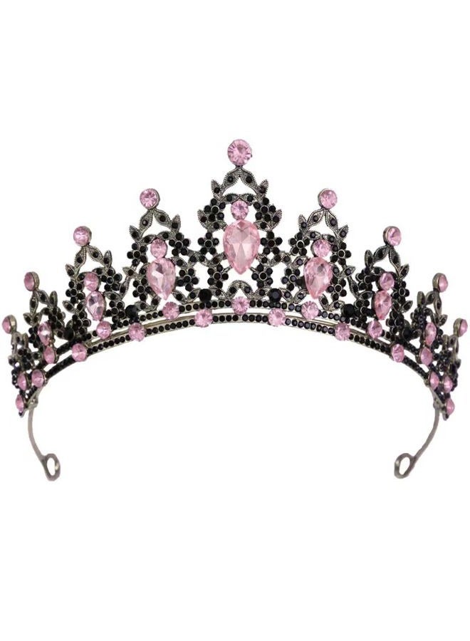 Kamirola Queen Crown and Tiaras Princess Crown for Women Crystal Headbands for Bridal, Princess for Wedding and Party, Medium, Alloy Metal, Crystal - Image 1
