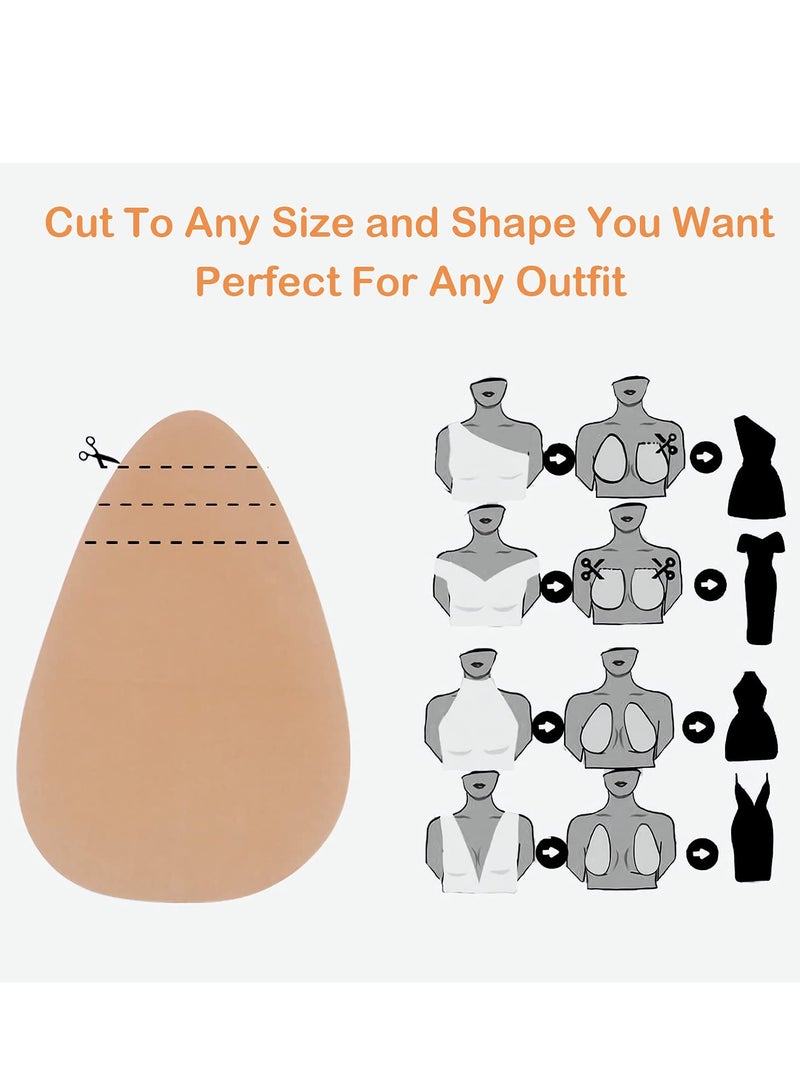 SYOSI 2 Pairs Invisible Lift Tape Adhesive Sticky Push Up Bra for A-E Cup Large - Image 2