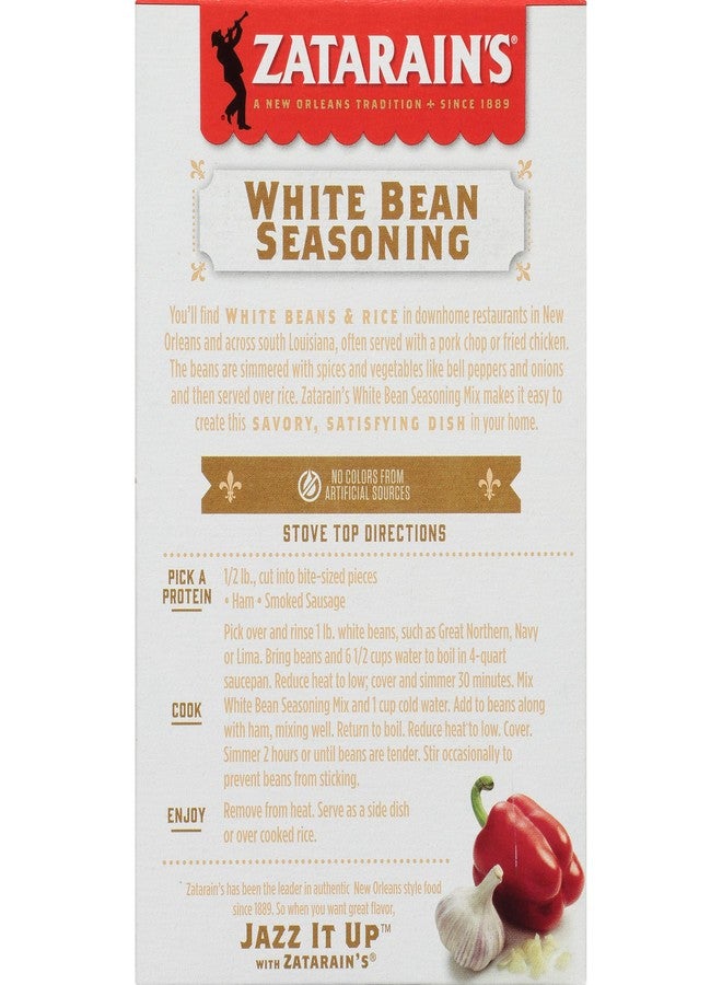 Zatarain's White Bean Seasoning Mix, 2.4 oz (Pack of 8) - Image 5