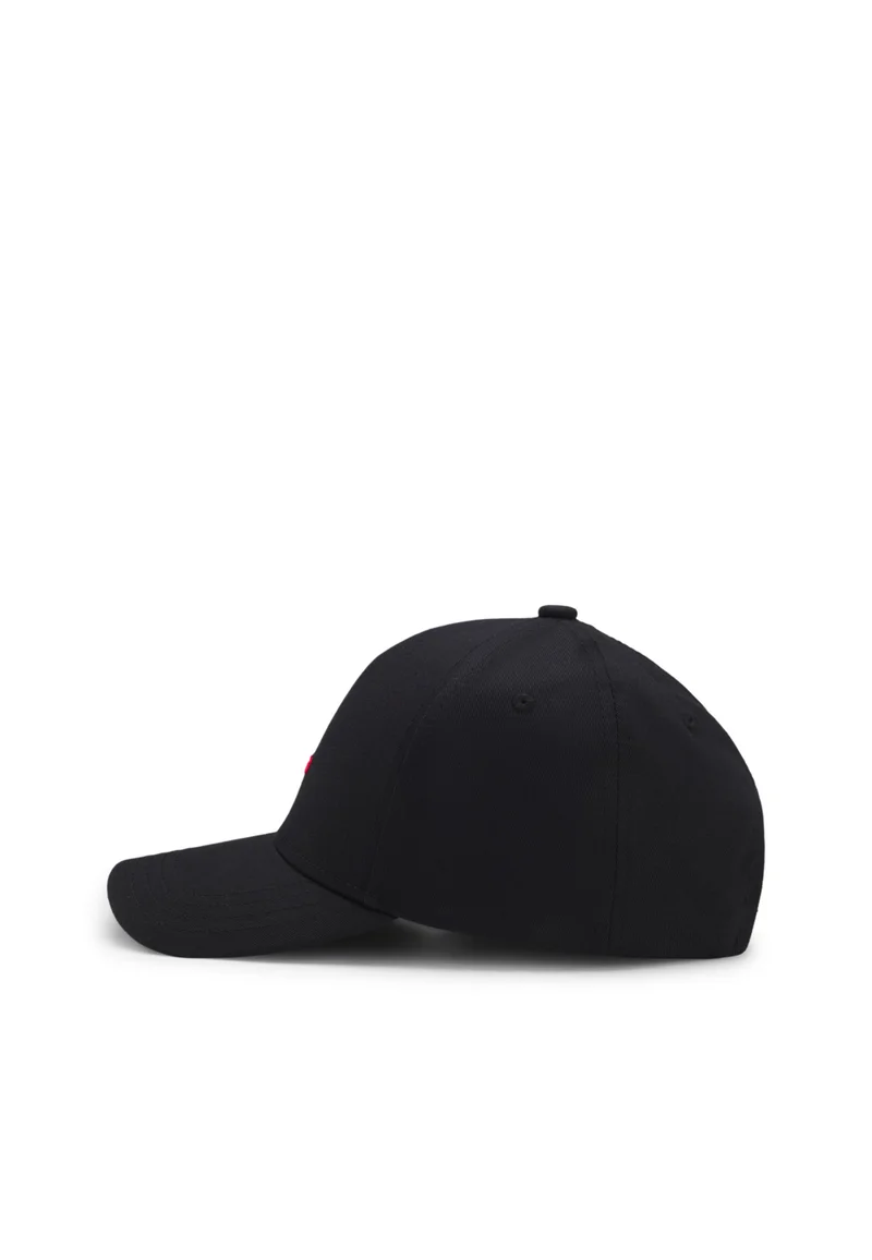 HUGO Cotton-twill cap with embroidered logo