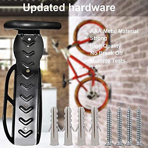 Serveuttam Cycle Wall Mount Stand - Bike Wall Hanger at Home on Wall Wall Hanger for Bicycle | Space Saving Stand for Cycle (Wall Mount) - Image 4