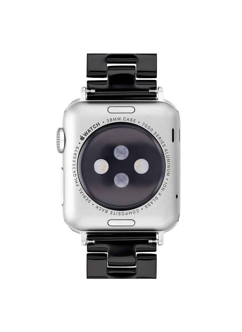 COACH Men's Apple Straps Black Acetate Bracelet 38/40/41Mm - 14700232  - Image 3