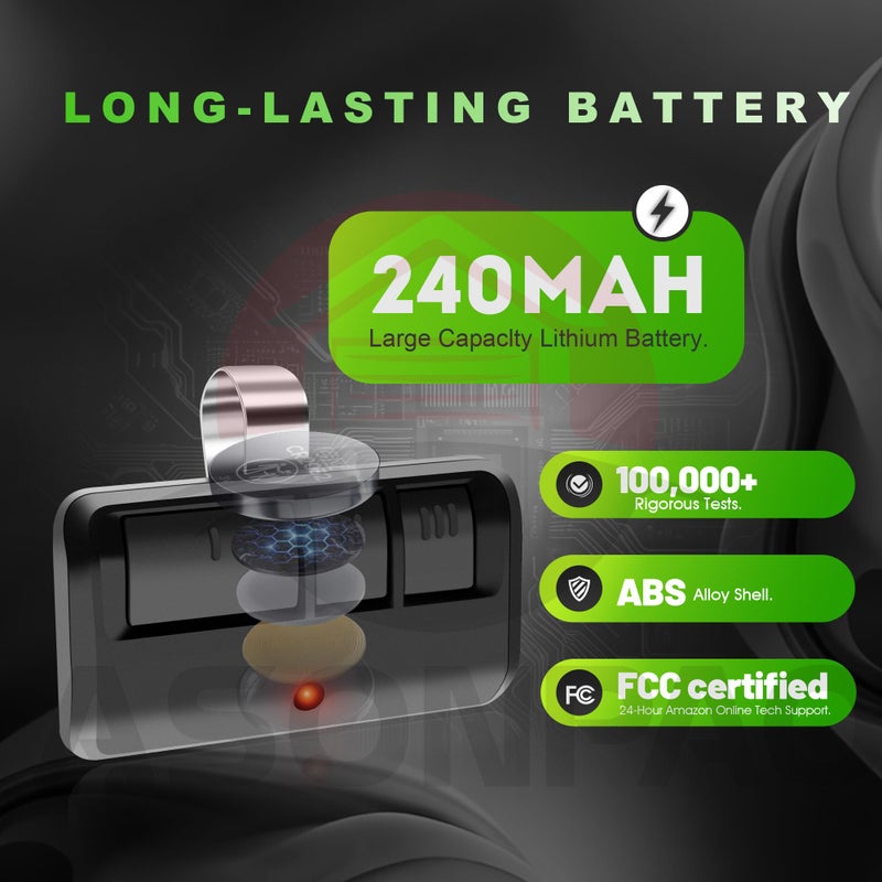 ASONPAO Chamberlain 953EV-P2 Universal Garage Door Opener Remote - Quantity 2ã€10-Year-Warrantyã€‘ - Image 3