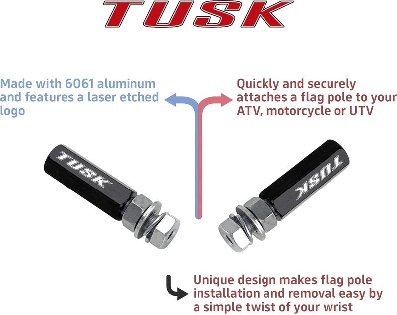 Tusk Quick Release Flag Pole Holder for 1/4" Poles - Image 3