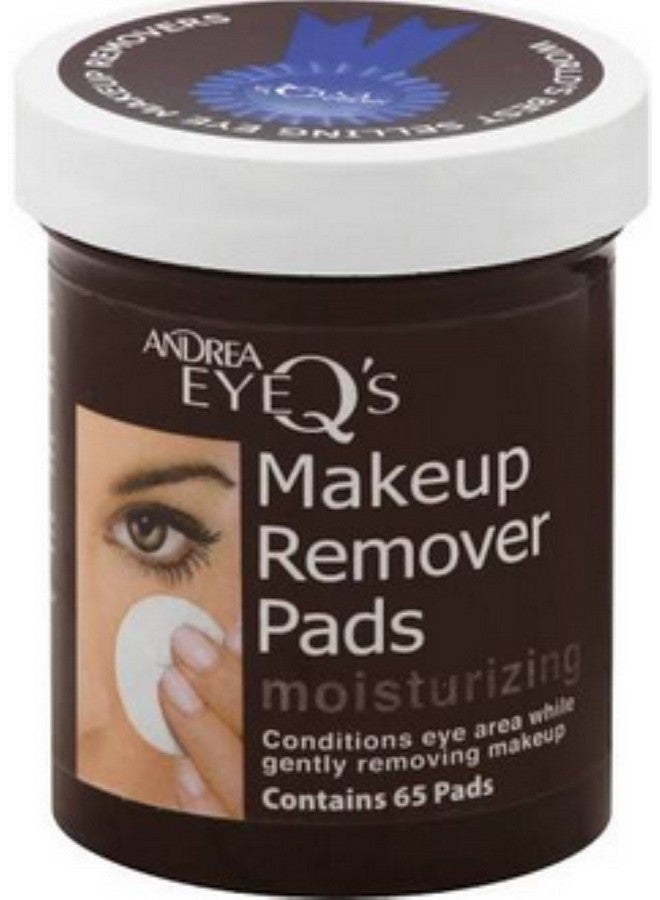 Andrea Eye Q'S Eye Make Up Remover Pads Moisturizing 65 Each (Pack Of 8) - Image 2