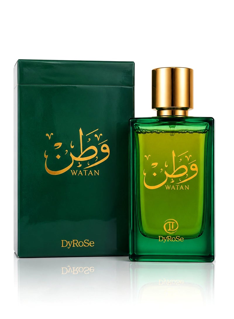 Dyrose Wataan Eau De Perfume 100ml | Luxury Unisex Woody Amber Perfume with Vanilla & Musk | Long Lasting Signature Fragrance - Image 2