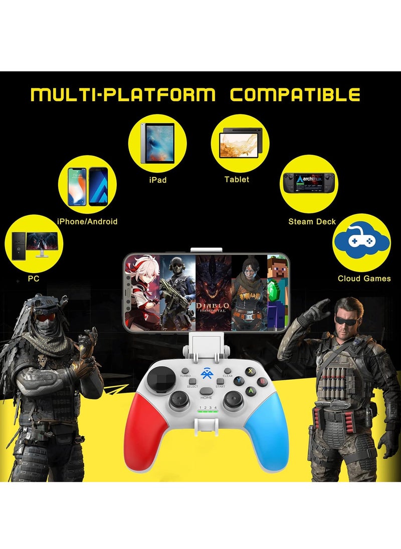 KASTWAVE Mobile Gaming Controller for iOS, for Android, for iPad, Tablet, PC, Phone Wireless Controller for iPhone 14 13, for galaxy S22 21, Android Phones, for COD Mobile, for Genshin Impact, for Cloud Gaming  - Image 3