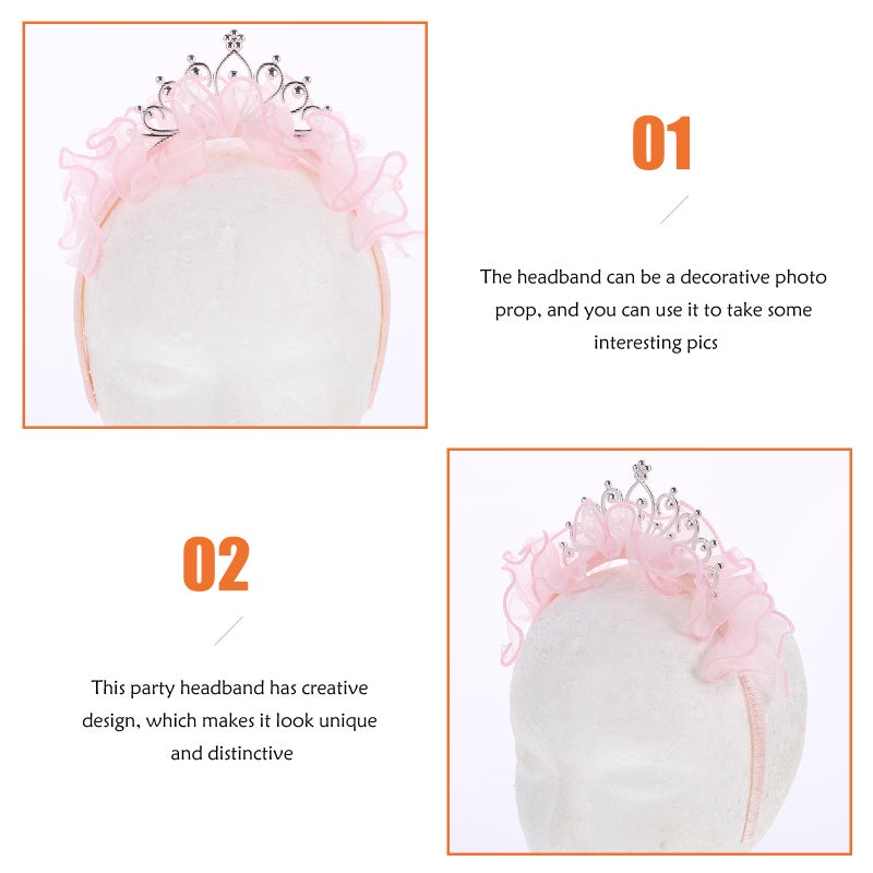 Party Headband Colored Headband Decoration Girls Headband Ornament - Image 5